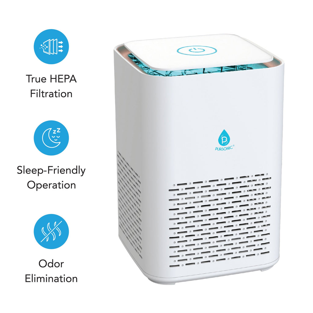 Pursonic Ultimate Wellness Bundle: Air Purifier, Diffuser & Essential Oils Set Pursonic