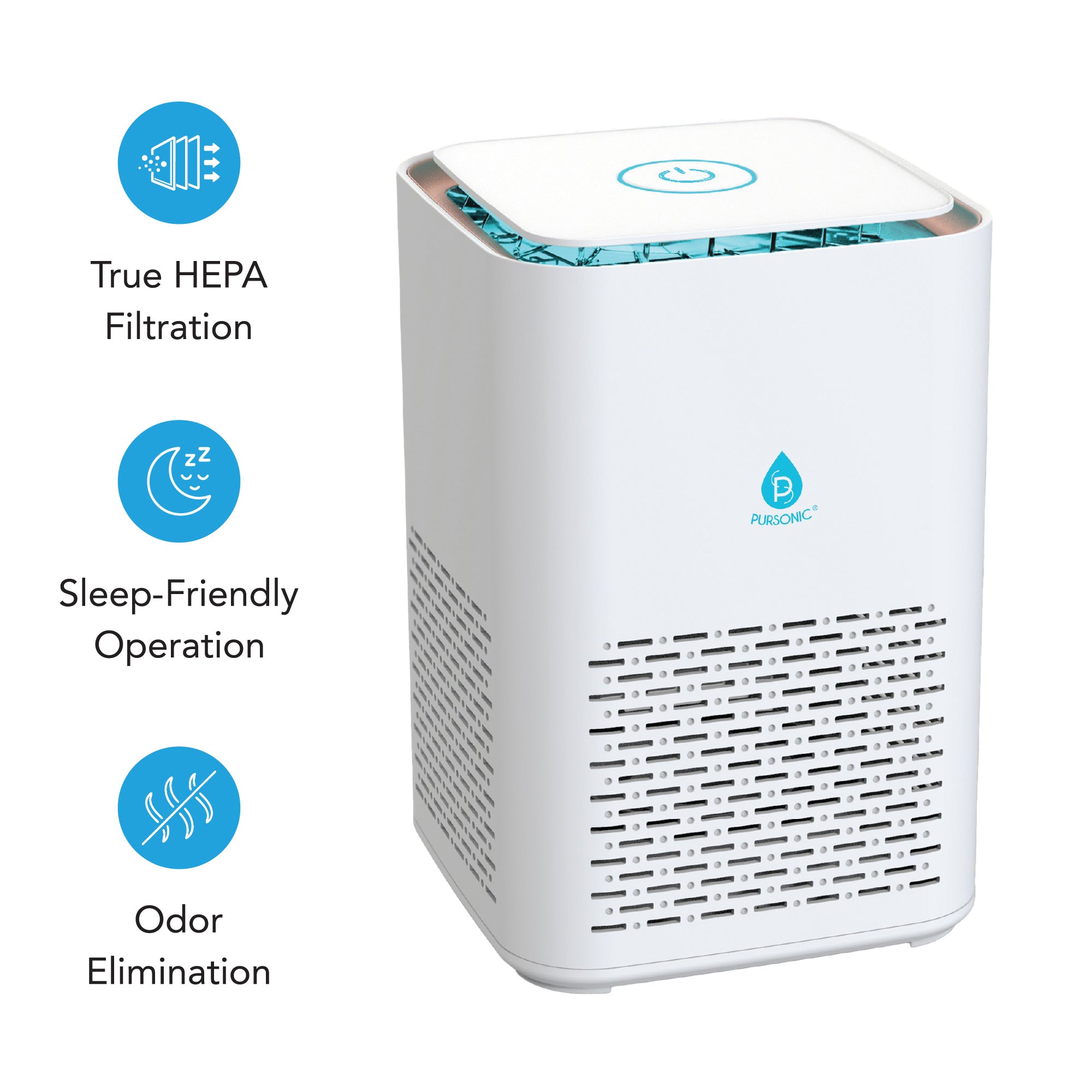 Pursonic Ultimate Wellness Bundle: Air Purifier, Diffuser & Essential Oils Set Pursonic