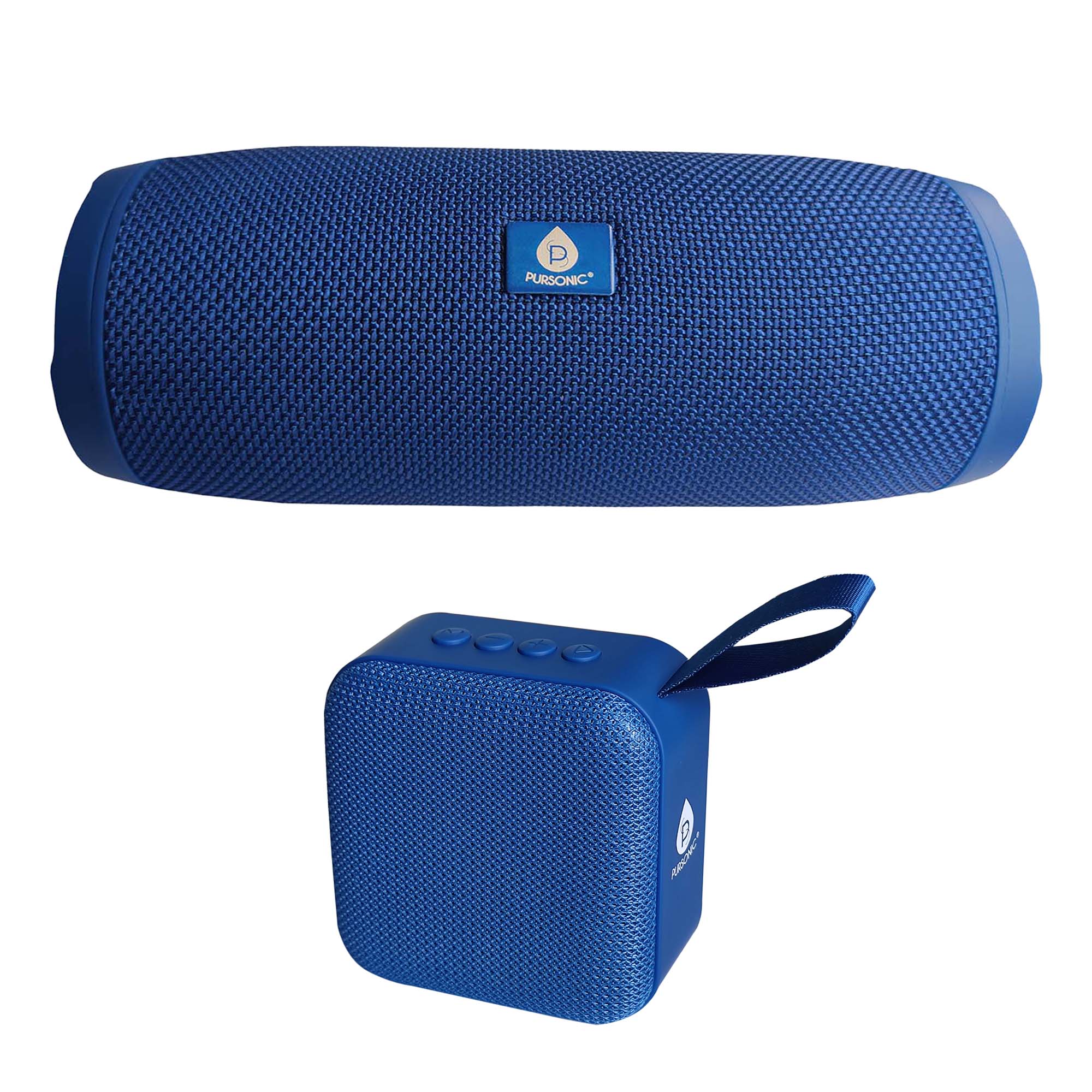 Pursonic Wireless Sound Duo – Portable & Peak Wireless Speakers for Immersive 360° Audio Pursonic