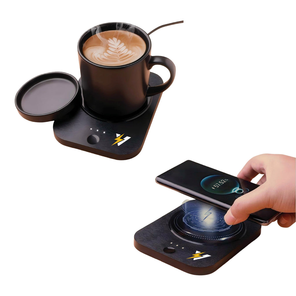 Sip & Charge 2-in-1 Wireless Charger & Mug Warmer Pursonic