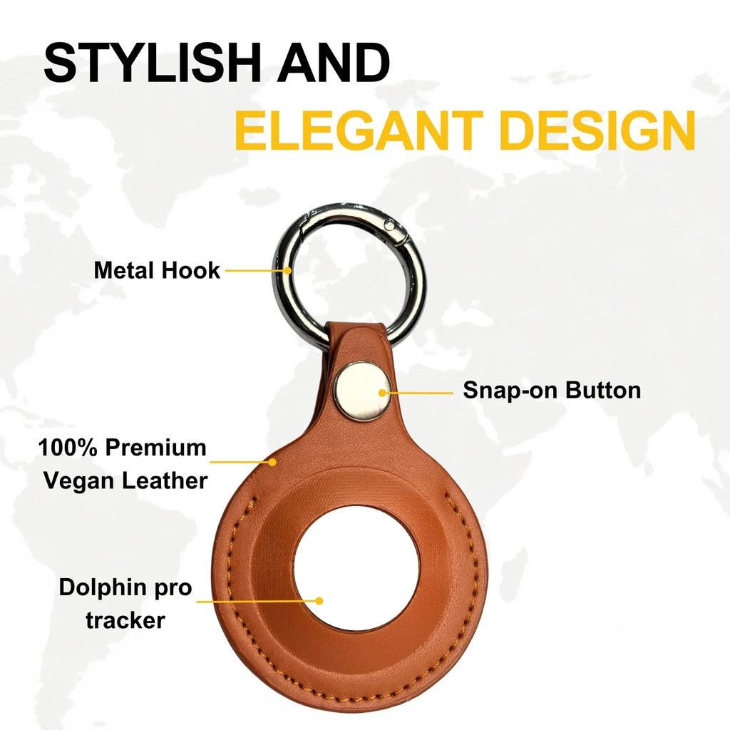 Dolphin Smart Tracker Pro Case Pack 2 Premium Vegan Leather