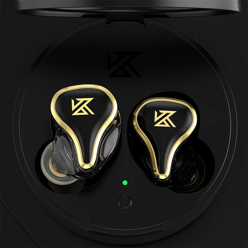KZ SK10 Pro TWS Earphones Bluetooth 5.2 Wireless Hybrid HiFi Game Earbuds Noise Cancelling Sport Monitor Headset Z3 SKS S2 Z1PRO KZ Global Store