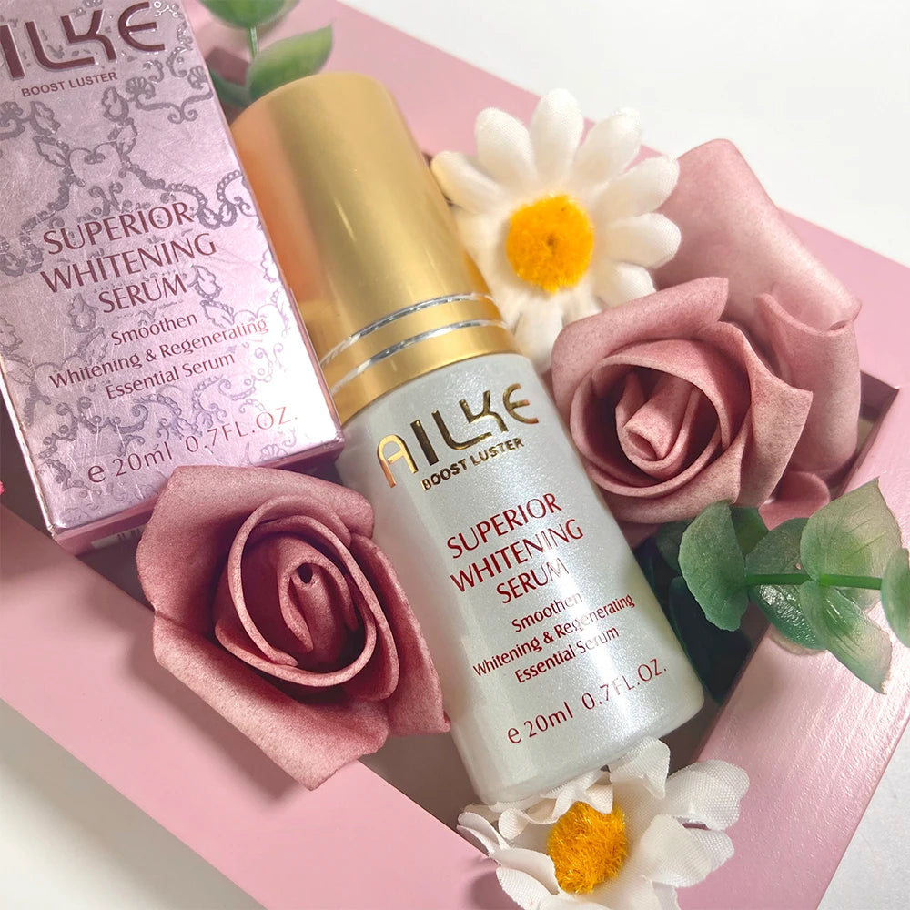 AILKE Whitening Face Cream, Day and Night Facial Cream, Lightening with Kojic Acid, Reduce Wrinkles, Freckles, Black Spots AILKE Official Store
