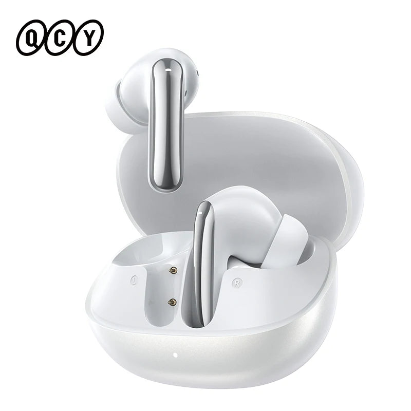 QCY Melobuds N20 HT20 Adaptive Hybrid Noise Cancelling -50dB Wireless  Bluetooth 6.0 Earbud 13mm Drivers 6 Mics HD Call Earphone QCY Global Store