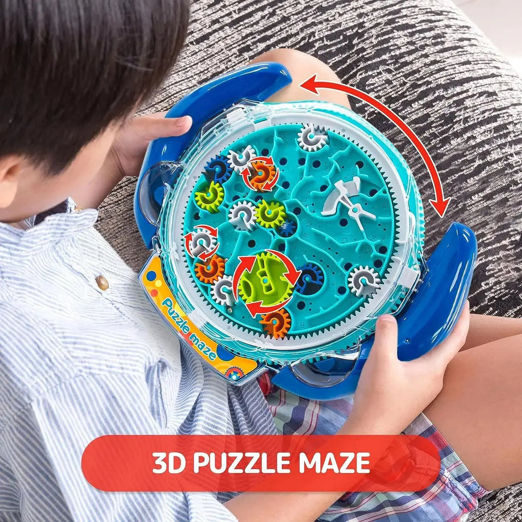 3D Puzzle Funny Gear Labyrinth Disk Gear Balance Ball Maze Super Brain Games Brain Teaser Puzzles Puzzle Educational Toys XDR Official Store