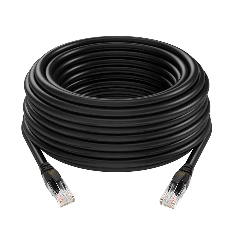 0.5/1/2/3/5/10/15/20/30/50M Cat6 Ethernet Cable RJ45 UTP 1000Mbps Network Cord LAN Wire Internet Lead Cord Router Computer Cable AetherCables Store