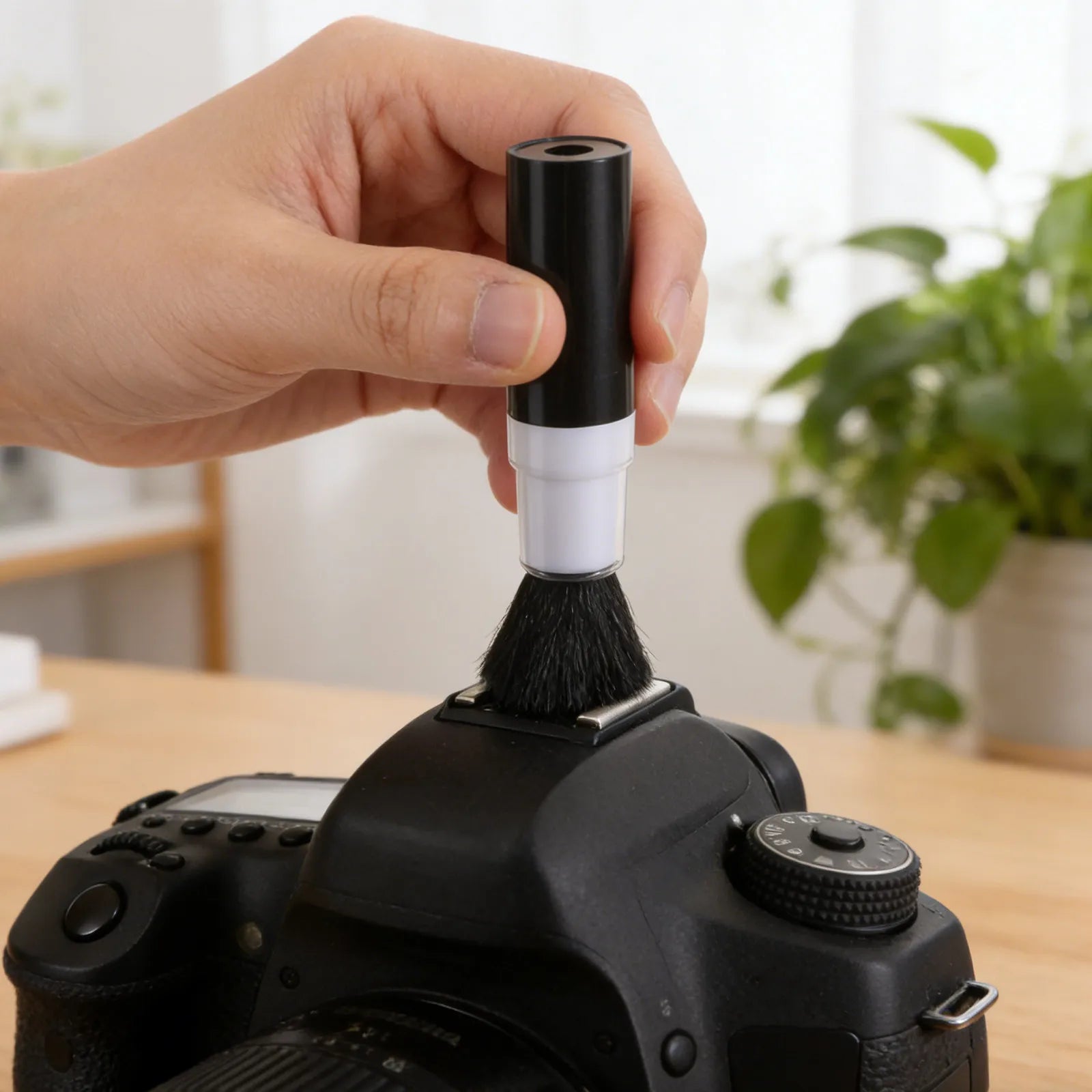 5Pcs Camera Cleaning Brushes Anti Static Soft Bristles Retractable Handle for Dslr Mirrorless Lens Care Portable Travel Dust Shop1105447067 Store