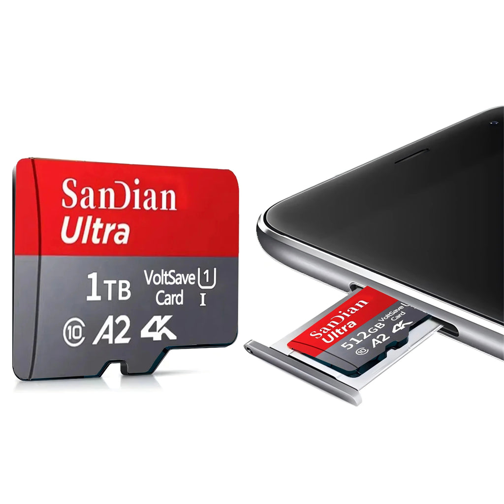 128GB USB Adapter SD Memory Card 256GB High Speed Micro TF Card Class 10 High Capacity for Mobile Phone Laptop PC Camera Mac Shop1105183103 Store