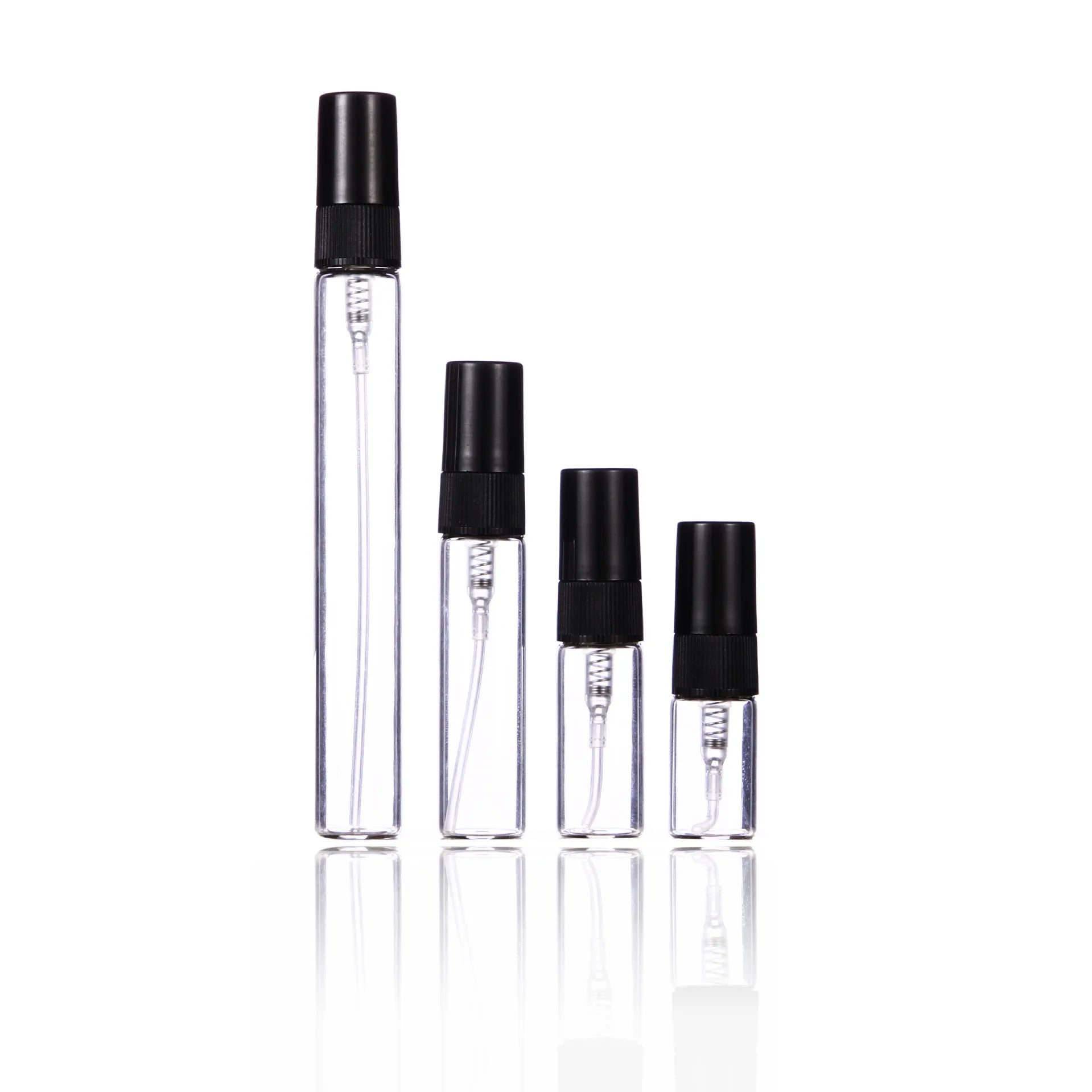30/50/100pcs 2ml 3ml 5ml 10ml Glass Perfume Bottles Portable Empty Refillable Bottle Cosmetics Bottle Sample Thin Glass Vials Shop1104032277 Store