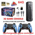 X2 Retro Game Stick 4K Video Game Console 40000+ Games,30+ Emulators,HD Output 2 Wireless Controllers,Plug and Play,TV/Computer SHENZHENG JUSHENG TECH CO.,LTD