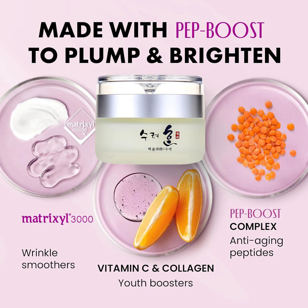 50g Collagen Anti Aging Face Cream With Peptide Complex Facial Wrinkle Day/Night Cream Face Moisturizer Korean Cosmetics