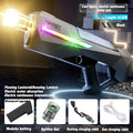 Summer Outdoor LED Fully Automatic Fire Electric Water Gun Toy, Adult Pool Battle Shooting Toy Water Gun Boy Gift Mi Duo Toy Store