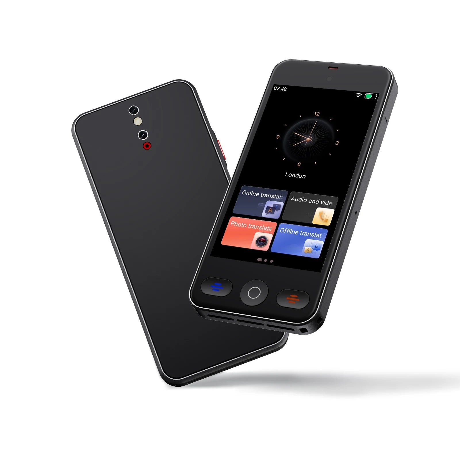 Language Translator Device with 152 Languages Voice Portable Ai  Translating Offline Translation Support Voice Video Recording boeleo Official Store