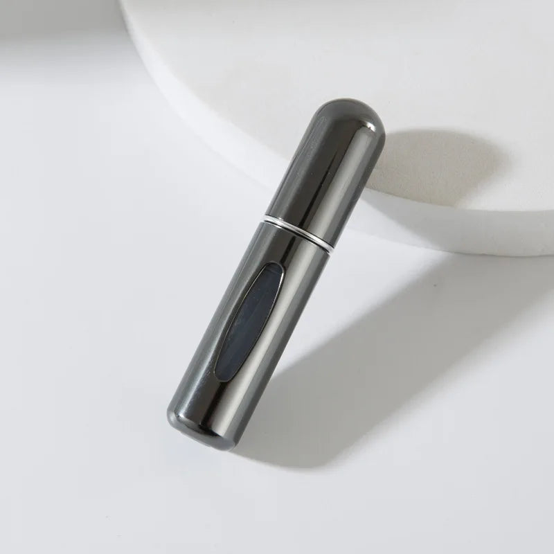 1/3/5/10pcs travel Leak portable mini perfume bottle with Bottom Fill Function aluminum refillable 5ml spray bottle Jasibadan Store Store