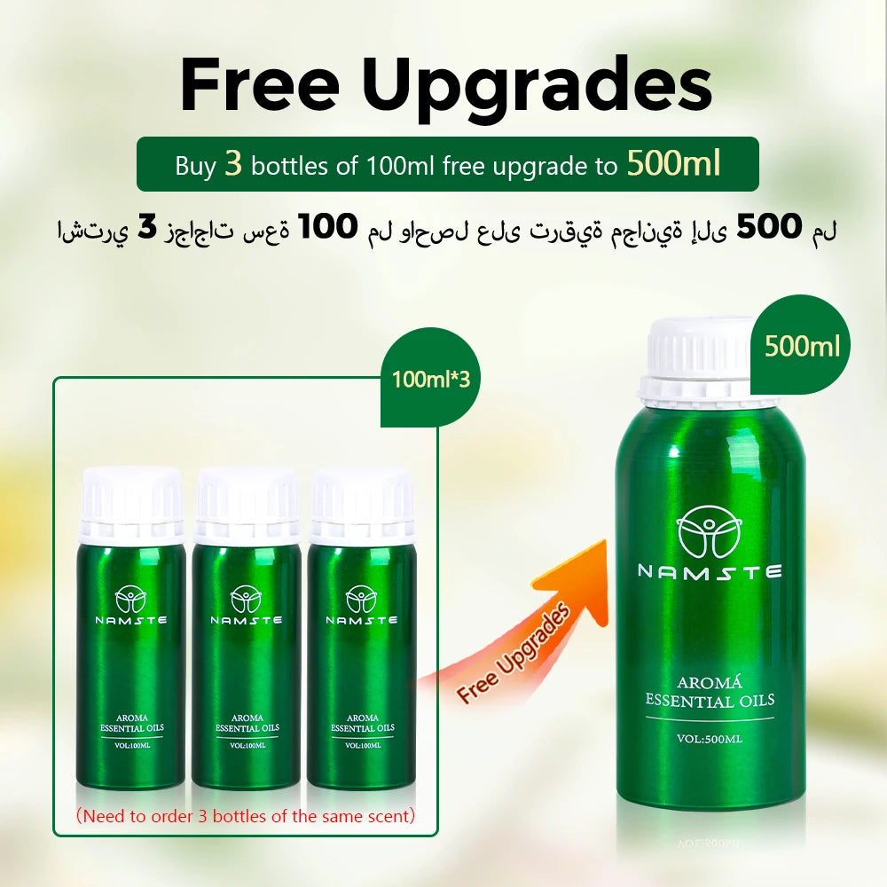 Namste 100ML Ritz Carlton Hotel Essential Oil Hotels Home Air Freshener Pure plant essential oil Free 3 Pieces Of 5ml Samples NAMSTE Official Store