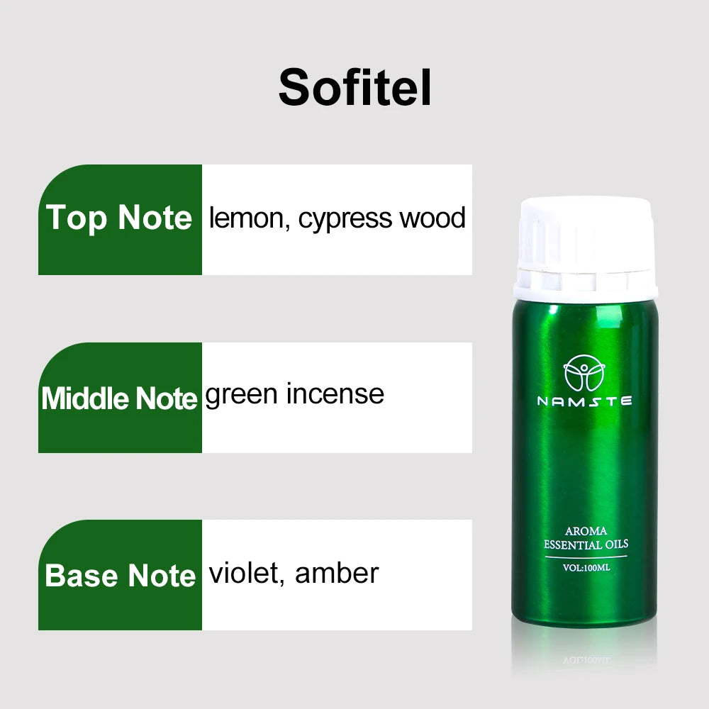 Namste 100ML Ritz Carlton Hotel Essential Oil Hotels Home Air Freshener Pure plant essential oil Free 3 Pieces Of 5ml Samples NAMSTE Official Store