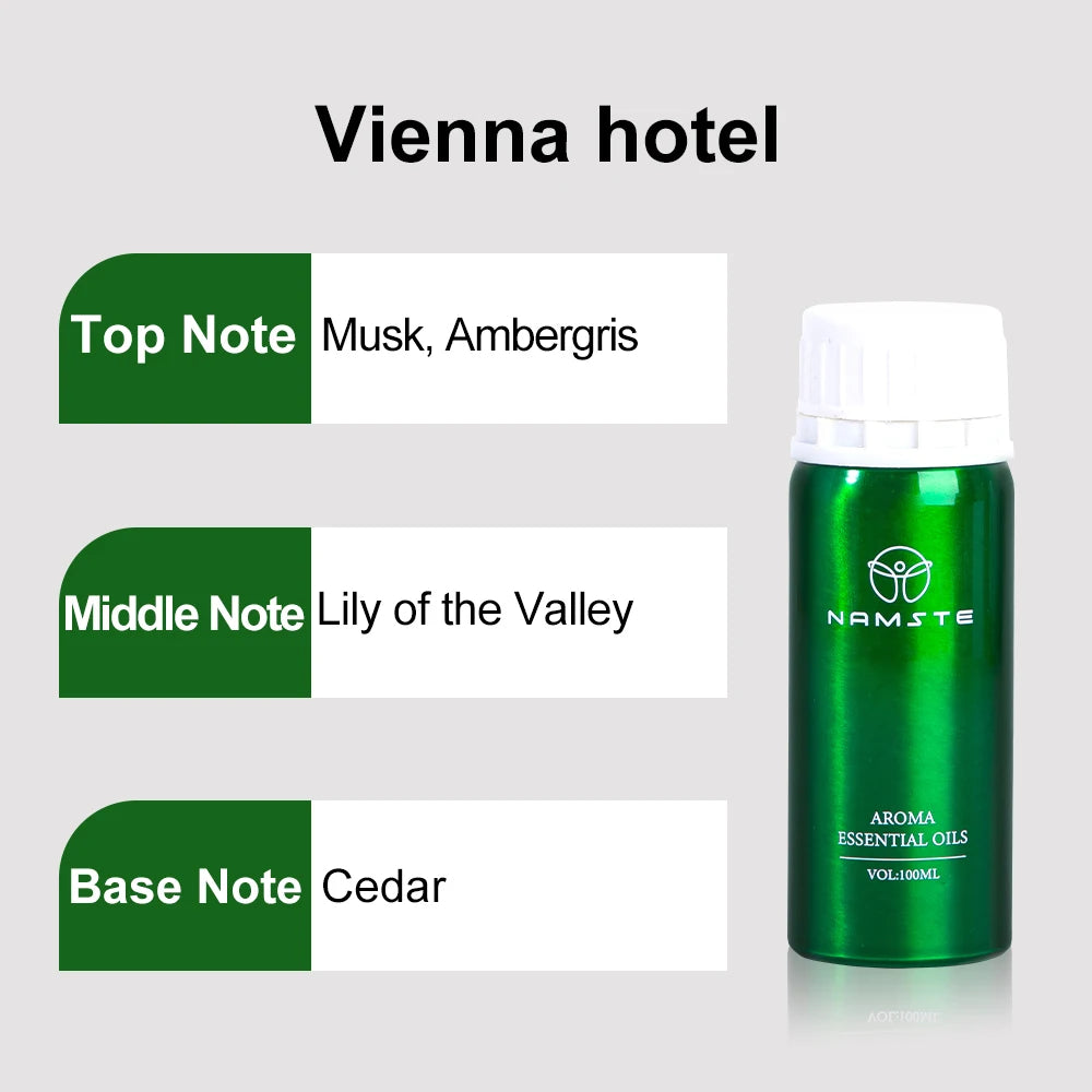 Namste 100ML Ritz Carlton Hotel Essential Oil Hotels Home Air Freshener Pure plant essential oil Free 3 Pieces Of 5ml Samples NAMSTE Official Store