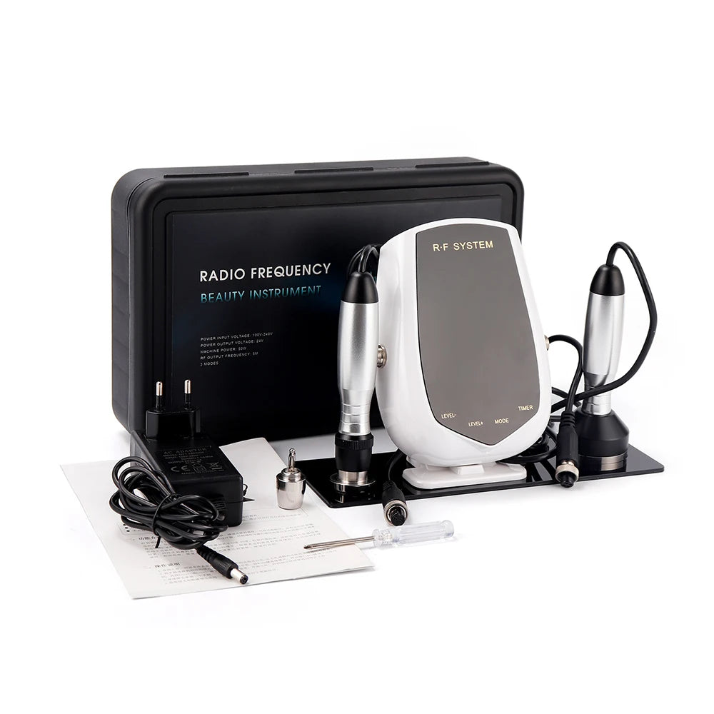 5MHz RF Tripolar Beauty Face&Eye&Body Radio Frequency Device Skin Rejuvenation Tightening Lifting Eye Bags Wrinkles Removal foreverlily Store