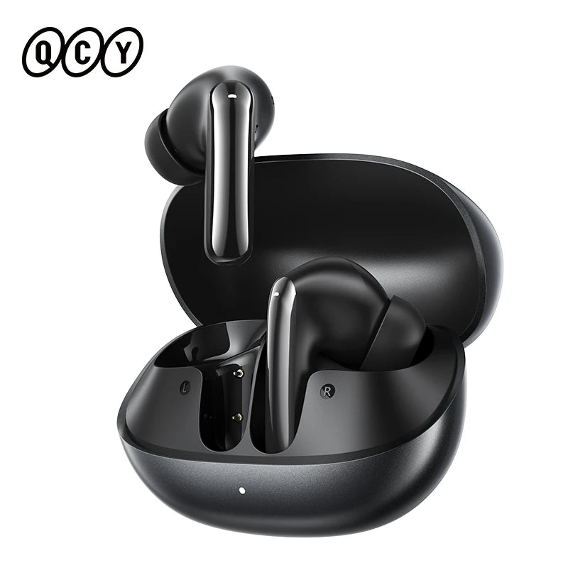 QCY Melobuds N20 HT20 Adaptive Hybrid Noise Cancelling -50dB Wireless  Bluetooth 6.0 Earbud 13mm Drivers 6 Mics HD Call Earphone QCY Global Store