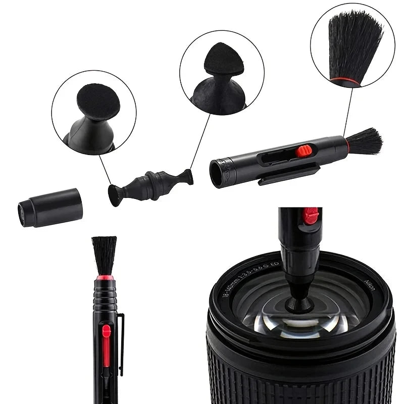 6 In 1 DSLR Lens Camera Cleaner Kit Digital Camera Sensor Cleaning Kits DSLR DV Cameras Clean Set For Sony Fujifilm Nikon Canon Mosizave Accessories Store