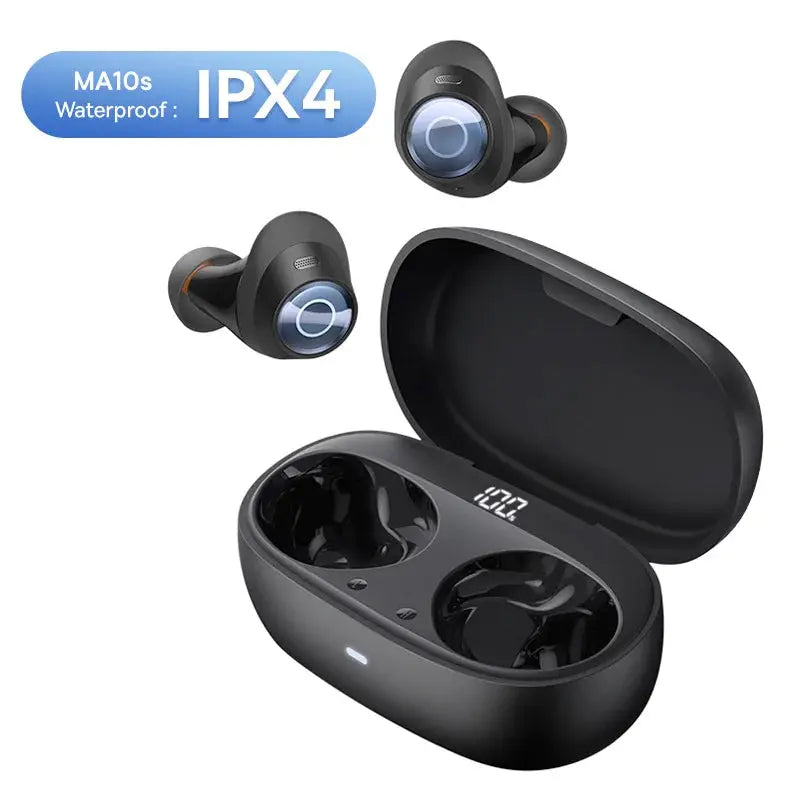 Baseus Bowie MA10 Pro Wireless Earbuds – 48dB ANC, IPX6 Waterproof, 4-Mic ENC, Bluetooth 5.3 BASEUS Co.,Ltd. Store