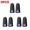 1/3/5 Pairs Mobile Game Fingertip Gloves For PUBG Sweatproof Anti-slip Touch Screen Finger Sleeve Breathable Gaming Finger Cover 3C Kanlennys Store