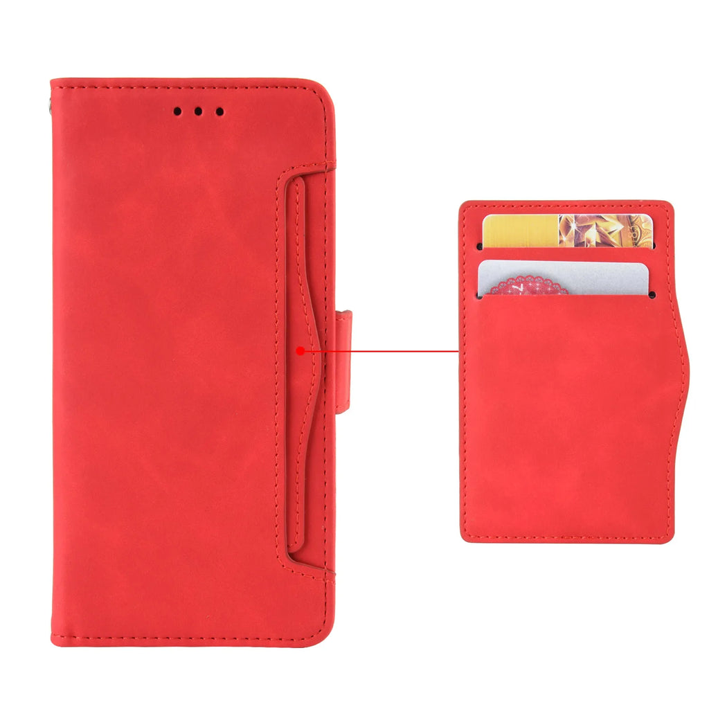 Leather Case For Infinix Note 60 Ultra 5G，X6877 Strong Magnet Case Flip Magnetic Wallet Flip Cover Baili Store