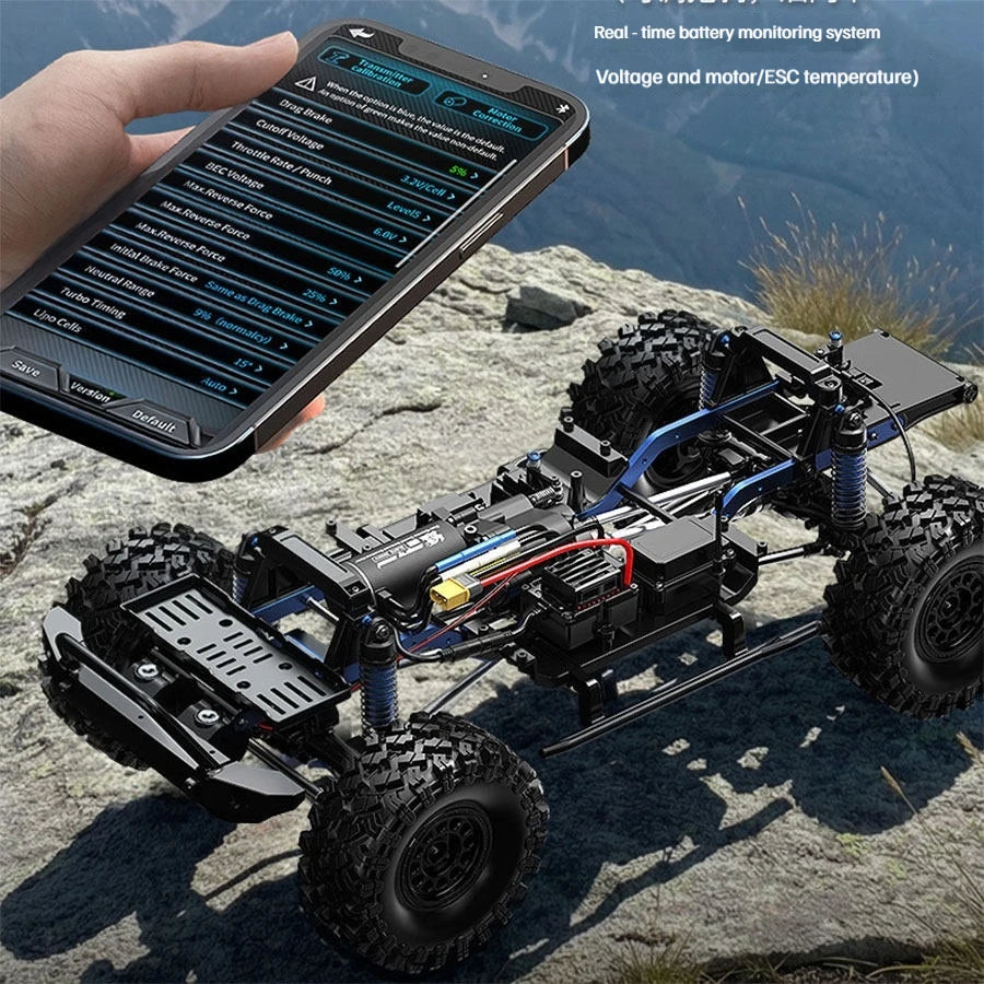 MJX H8E 1:8 RC Car Brushless 4wd HYPER GO H8E 25km/h Off Road Climbing Car with High Low Speed Differential Lock Adults Toys Global Remote Control Franchise Store