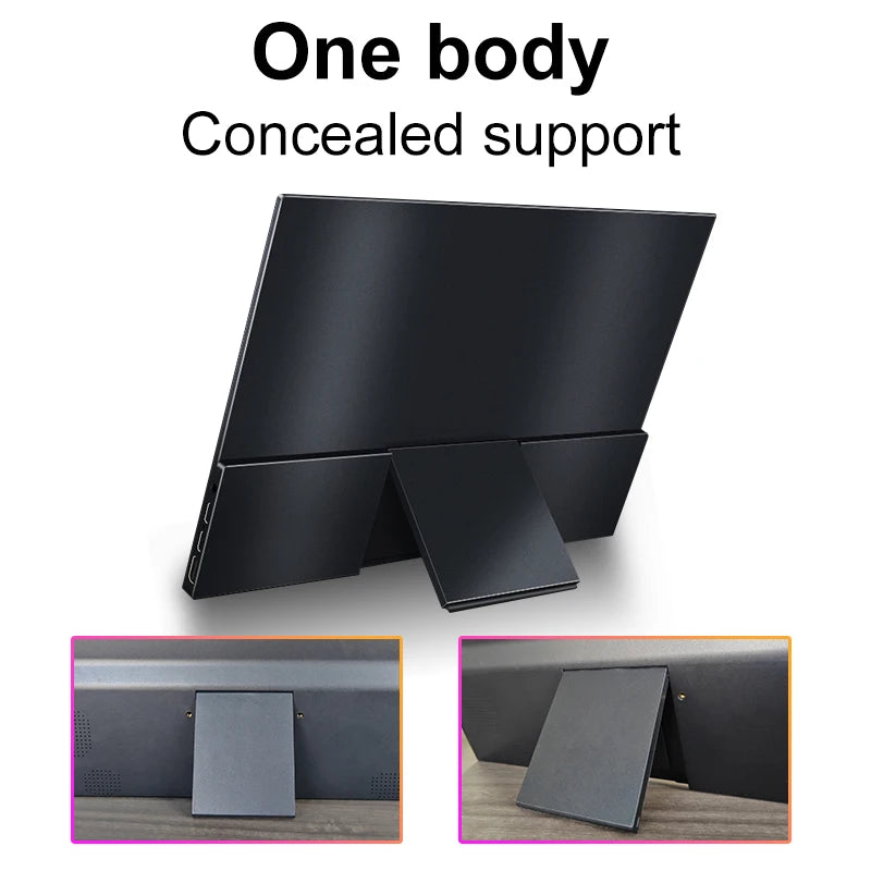 LANLIPU 16inch 120Hz 100%sRGB 1920*1200 IPS VESA Portable Monitor for Xbox/PS4/5/Switch/ Cell Phones/PC/MAC Extention Display LANLIPU Technology Store