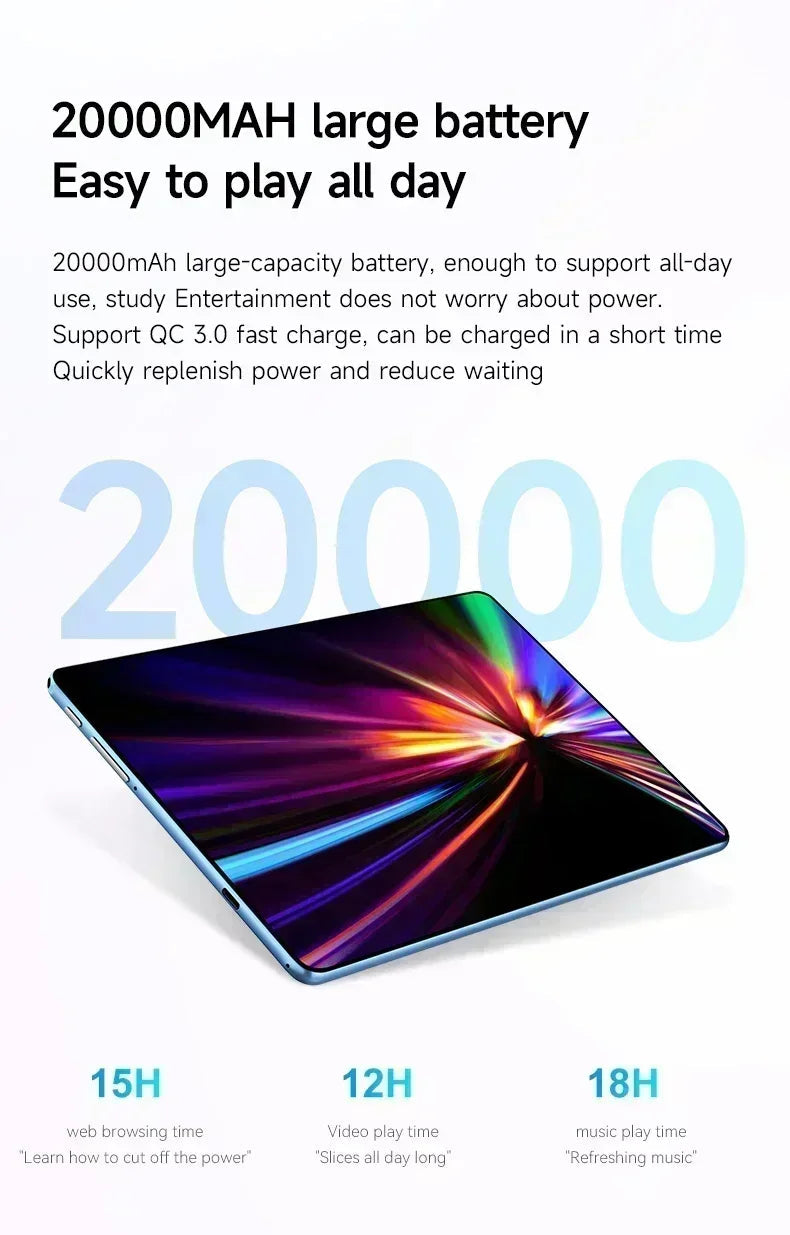 2025 New Original Global Tablet Android 14 Pad 15 Pro 22GB + 2TB Snapdragon Gen2 Tablet 5G Dual SlM Card WIFI HD 4K Mi Tablet Original Table Store