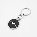 Metal/Leather Car Keychain Badge Emblem For Opel Astra Grandland Corsa Mokka Frontera Insignia Zafira Key Chain Rings Accessorie Tesla Auto Parts Wholesale Store