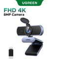 UGREEN 4K FHD 1080P Webcam 8MP for PC, PDAF Auto Focus, Dual AI Noise-Cancelling Mics, Web cam Camera for Zoom/Teams/Google Meet Ugreen Official Store