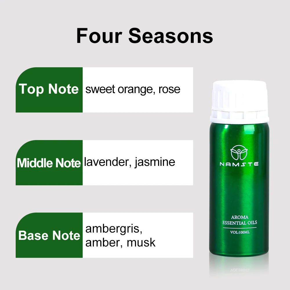 Namste 100ML Ritz Carlton Hotel Essential Oil Hotels Home Air Freshener Pure plant essential oil Free 3 Pieces Of 5ml Samples NAMSTE Official Store