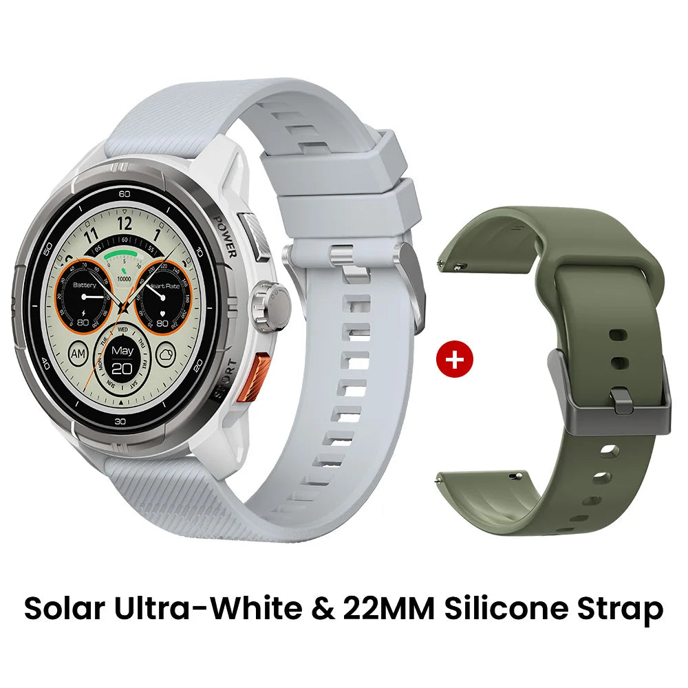 HAYLOU Solar Ultra GPS Smartwatch 1.6” AMOLED Display 5ATM Waterproof Built-in GPS Bluetooth Phone Calls Sports Smart Watch Haylou Official Store