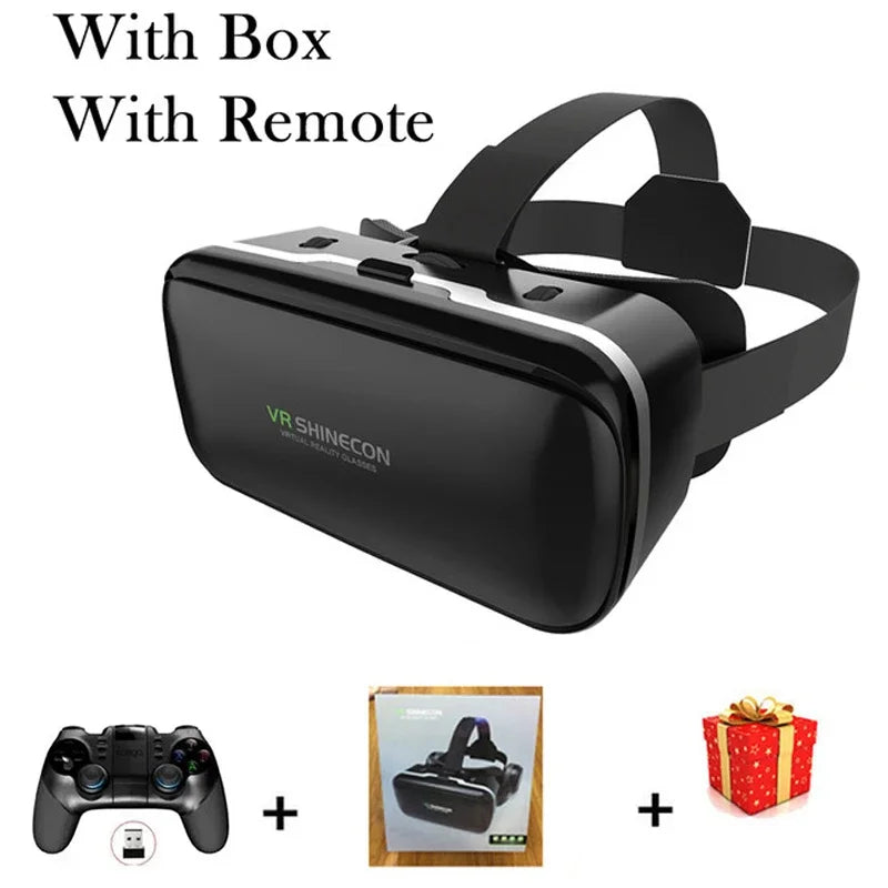 VR Shinecon 10.0 Helmet 3D Glasses Virtual Reality Casque For Smartphone Smart Phone Goggles Headset Viar Video Game Binoculars Life Dreamer Store