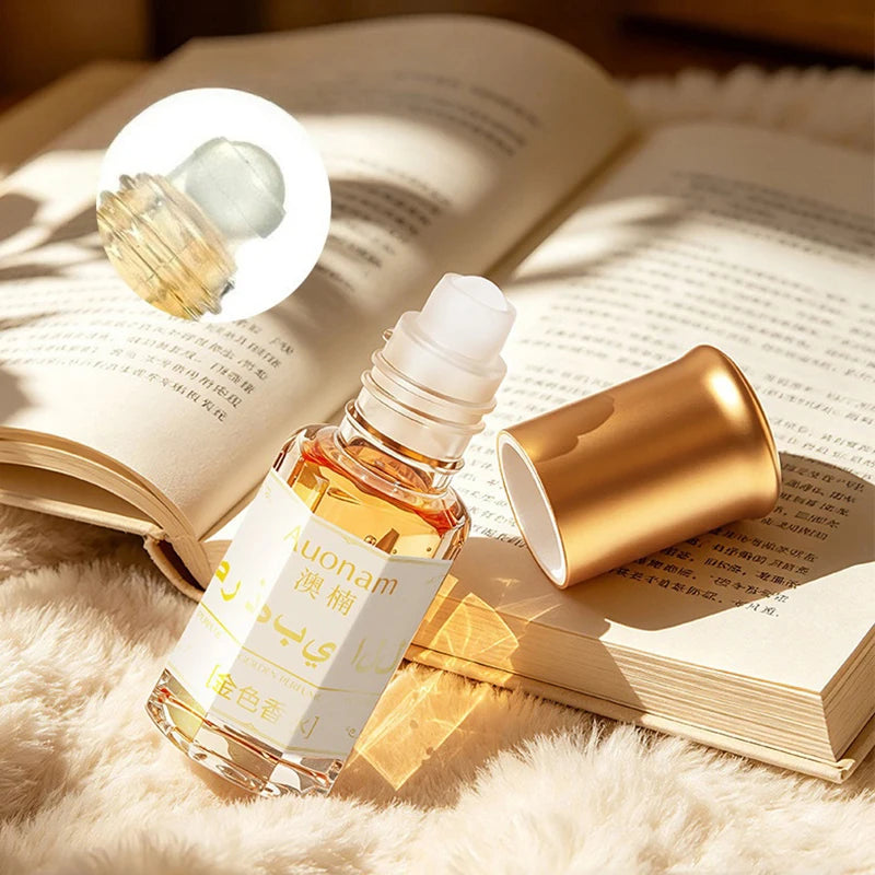 Luxury Gold Perfume High-end Charming Fragrance Fresh Elegant Women Men Portable Perfume Long-lasting Ebony Woody Fragrance Beauty Skincare Center Store