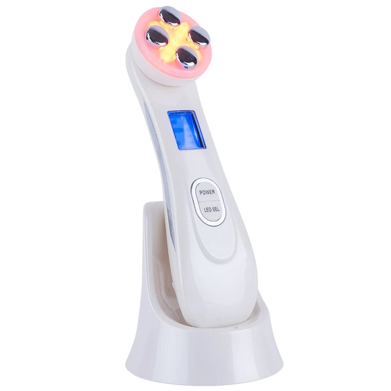 LESEN Face Lifting Electroporation Radio Frequency Massager Led Photon Rejuvenation Anti Aging Ems Beauty Skin Care Tool Tighten LESEN Tech Store