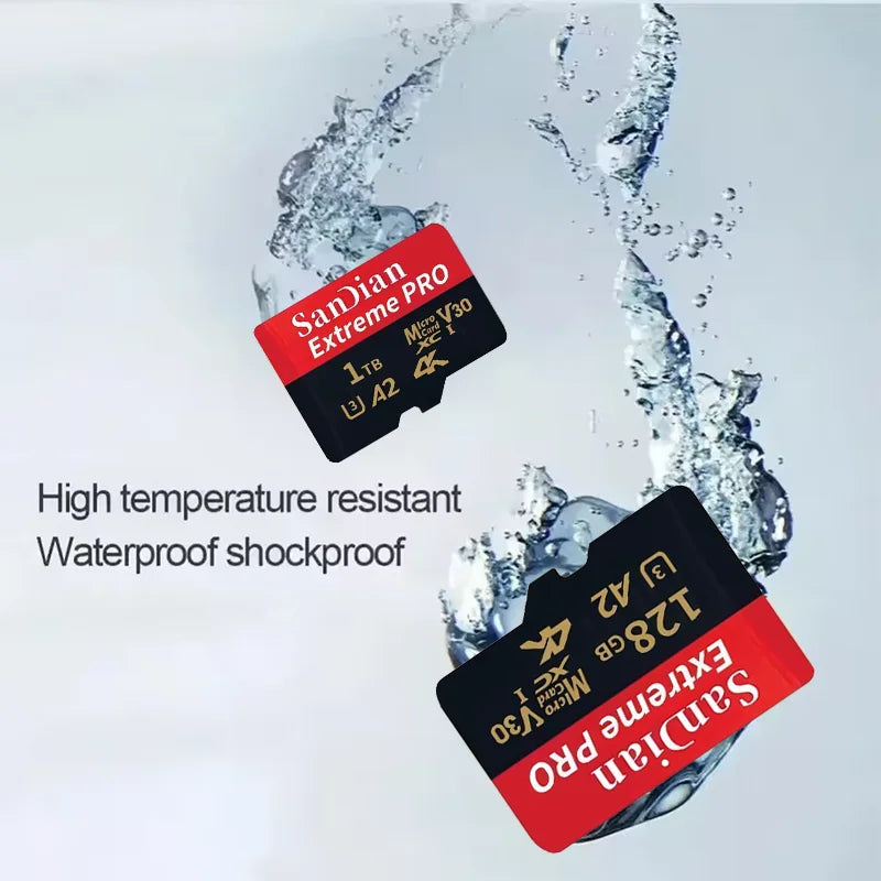 128GB USB Adapter SD Memory Card 256GB High Speed Micro TF Card Class 10 High Capacity for Mobile Phone Laptop PC Camera Mac Shop1105183103 Store