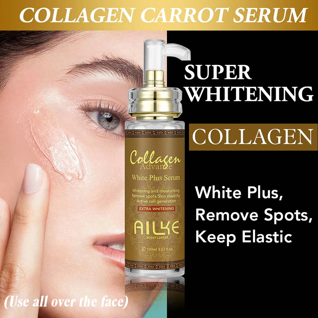 AILKE Collagen 5 in 1 Skin Care Kit, Restore Skin Elasticity, Smooth Skin, Brighten, Even Skin Tone, For Face And Body Use Set AILKE Store