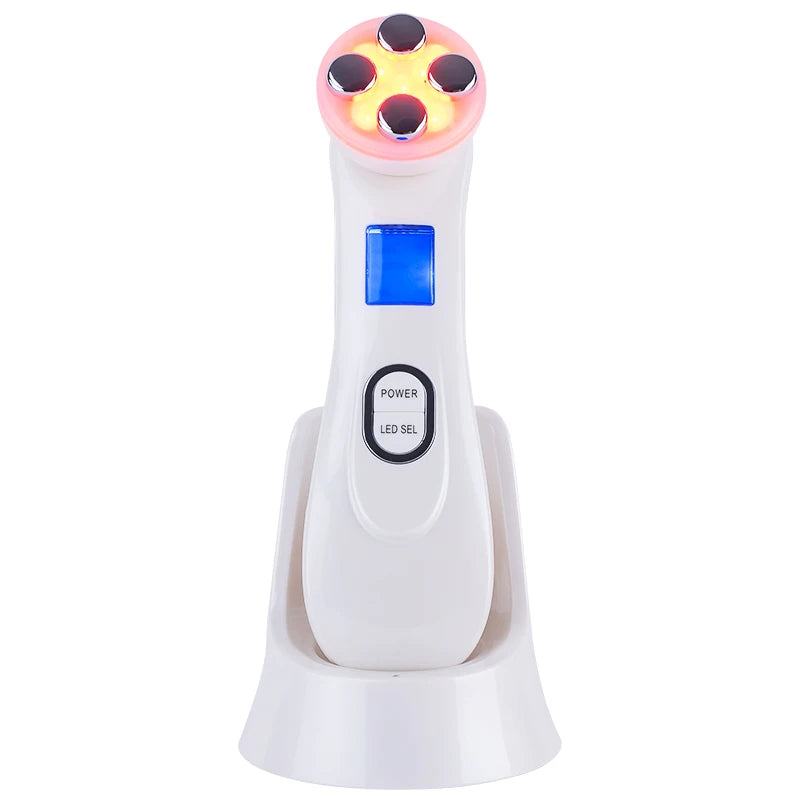 LESEN Face Lifting Electroporation Radio Frequency Massager Led Photon Rejuvenation Anti Aging Ems Beauty Skin Care Tool Tighten LESEN Tech Store