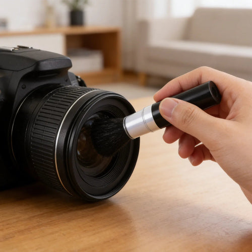 5Pcs Camera Cleaning Brushes Anti Static Soft Bristles Retractable Handle for Dslr Mirrorless Lens Care Portable Travel Dust Shop1105447067 Store