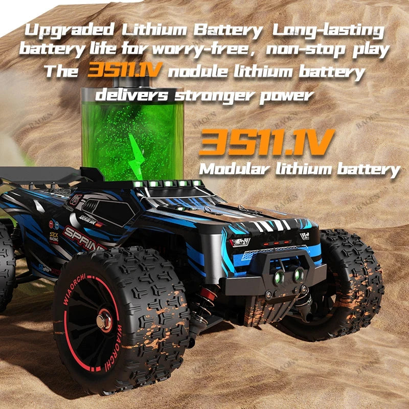 1:16 RC Cars 85KM/H Or 50KM/H 4WD RC Car High Speed Drift Monster 4x4 Truck for Kids vs Wltoys 124017 3s Battery vs SG116 MAX DIEN Official Store