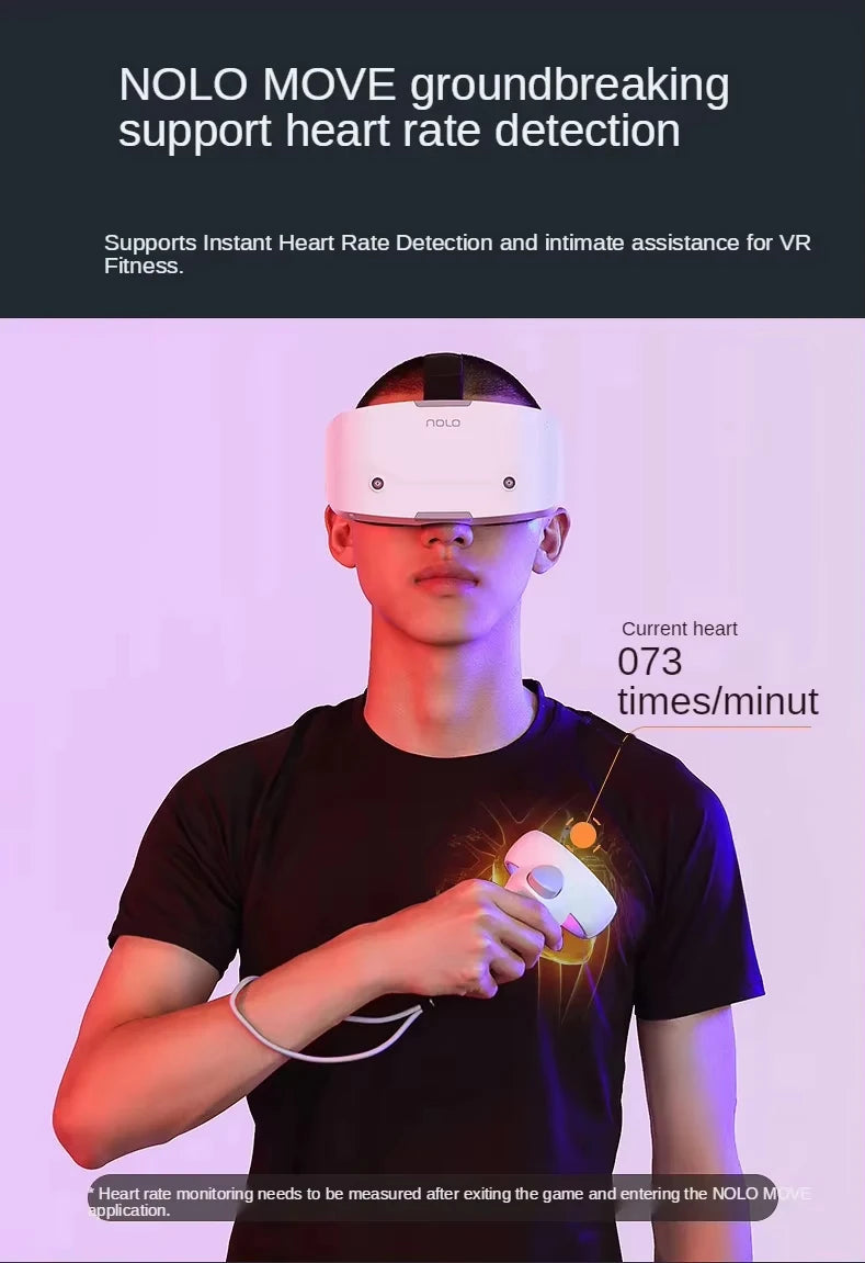 Nolo Sonic All In One Virtual Reality Glasses Advanced VR Stream Game 3D Headset Real 4K HD Display 3D Surround Stereo Gift BR Retro Game Store