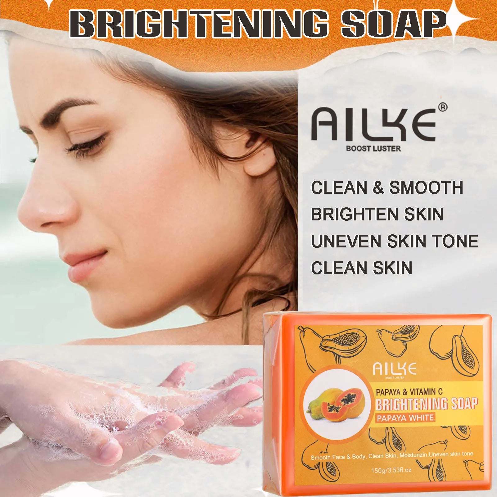 AILKE Collagen 5 in 1 Skin Care Kit, Restore Skin Elasticity, Smooth Skin, Brighten, Even Skin Tone, For Face And Body Use Set AILKE Store