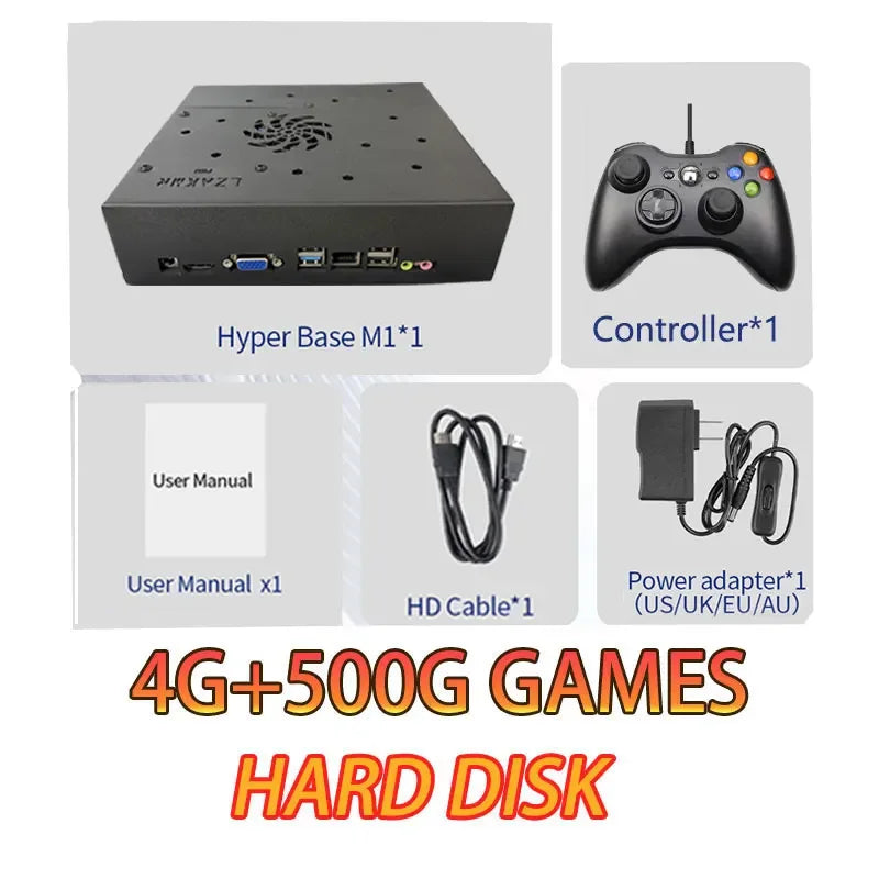 8G Ram 2T Rom New Upgrade Retro Gaming Device 70000+ Games for Wii 260 PS2 DC PSP GAMECUBE 2T Loaded X8 Pro Console Windows 11 LZAKMR Discount Store
