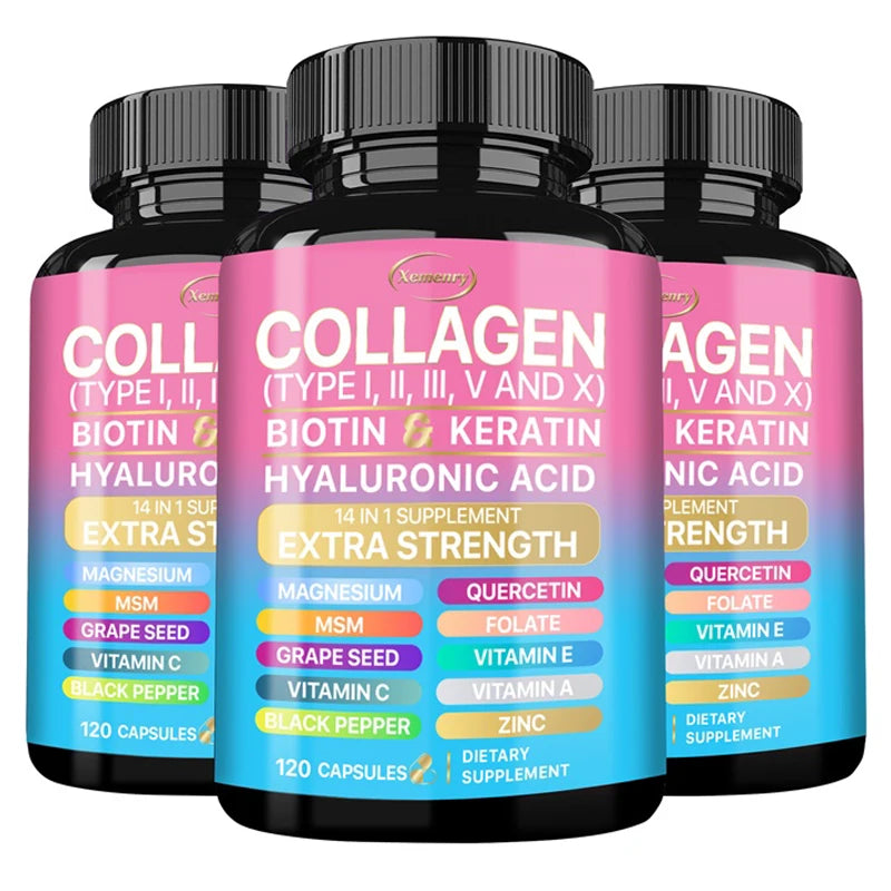 Collagen Supplement - Supports Skin Care, Nails, Hair, Antioxidants and The Immune System Shop1103311550 Store