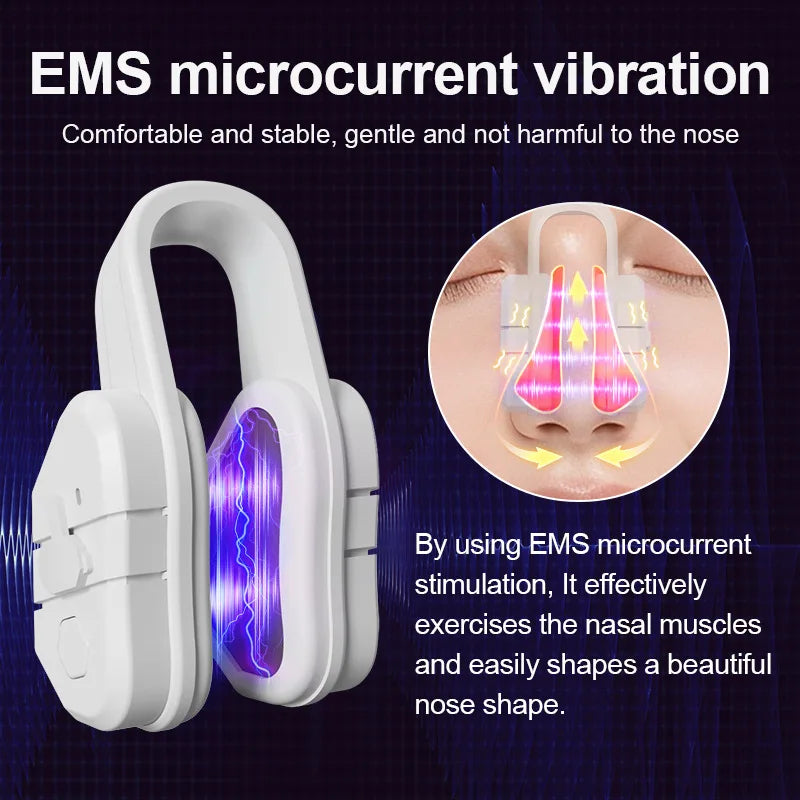 Nose Up Lifting Shaping Shaper Beauty Nose Slimming Massager EMS microcurrent massager China Wholesale Direct Store