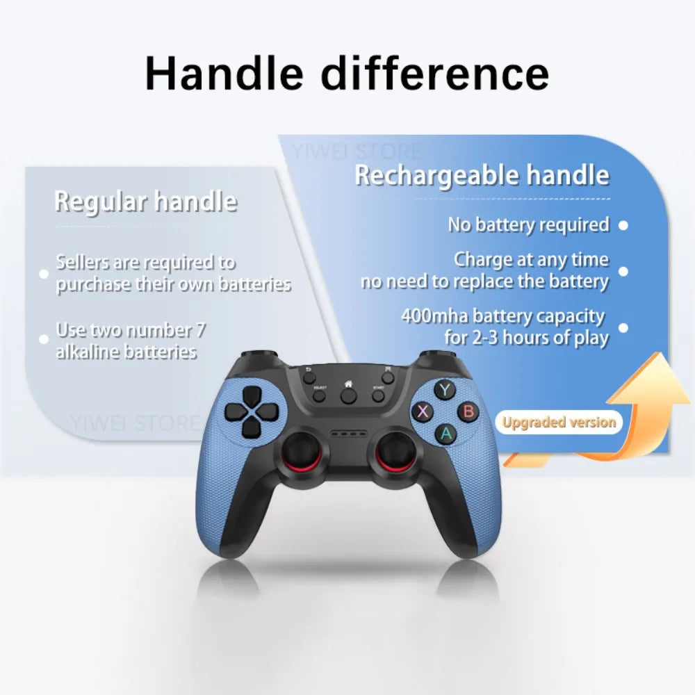 X2 Retro Game Stick 4K Video Game Console 40000+ Games,30+ Emulators,HD Output 2 Wireless Controllers,Plug and Play,TV/Computer SHENZHENG JUSHENG TECH CO.,LTD