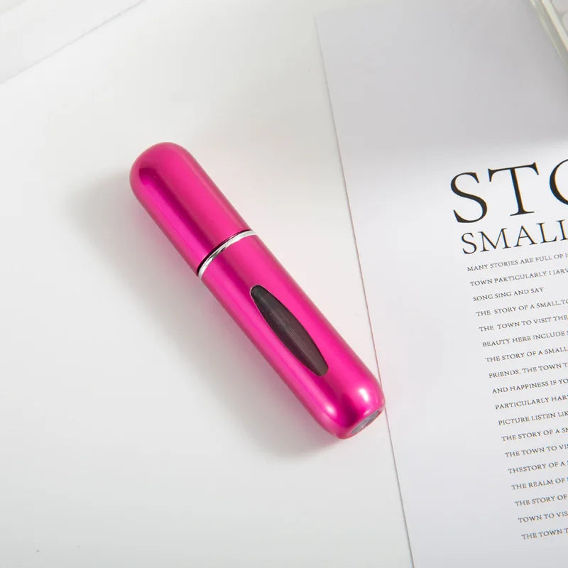 1/3/5/10pcs travel Leak portable mini perfume bottle with Bottom Fill Function aluminum refillable 5ml spray bottle Jasibadan Store Store