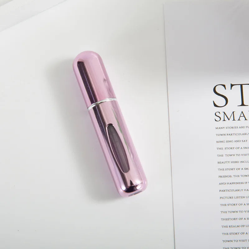 1/3/5/10pcs travel Leak portable mini perfume bottle with Bottom Fill Function aluminum refillable 5ml spray bottle Jasibadan Store Store